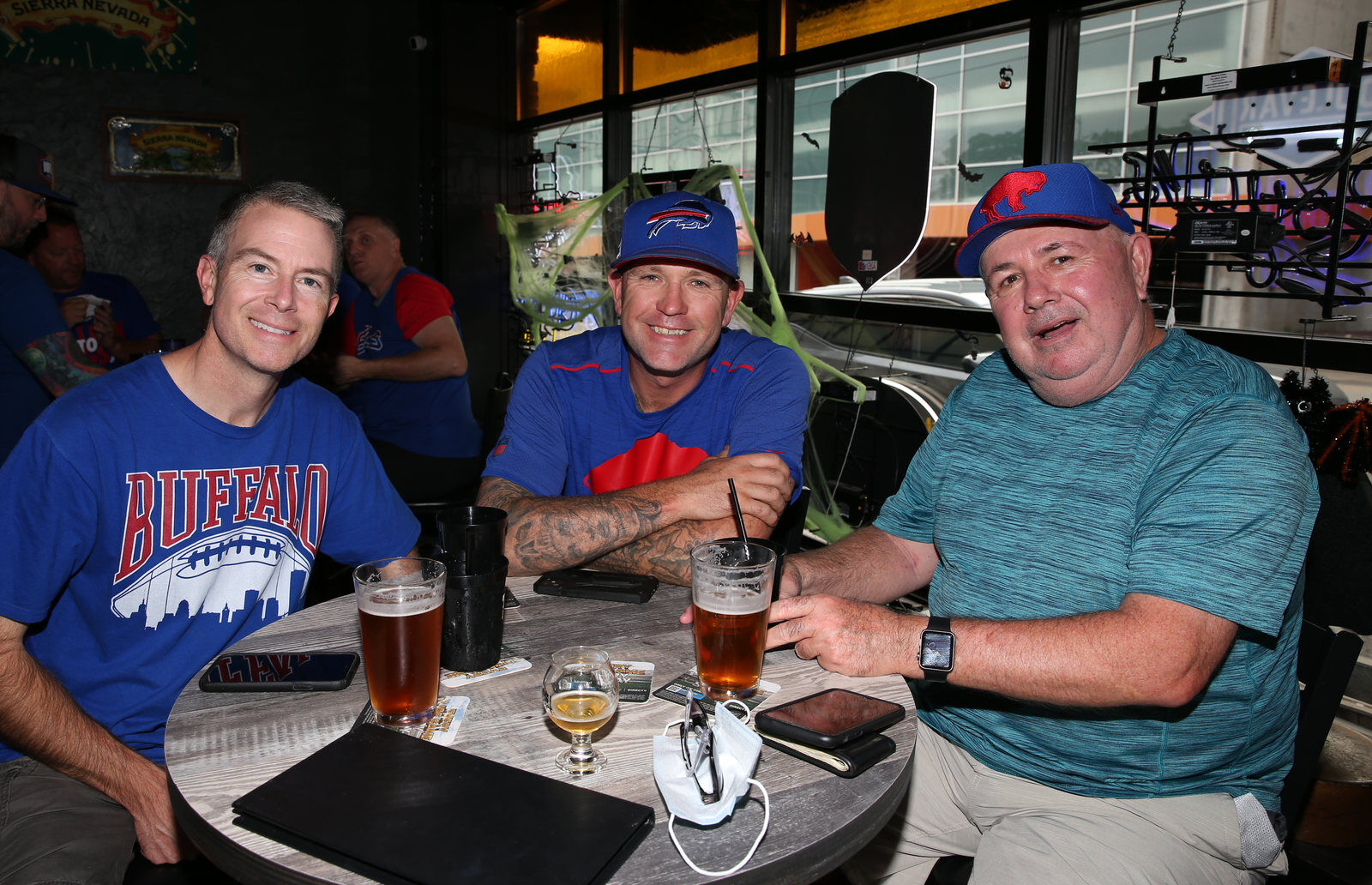 Buffalo Bills backers took over the the Taps on Main Bar